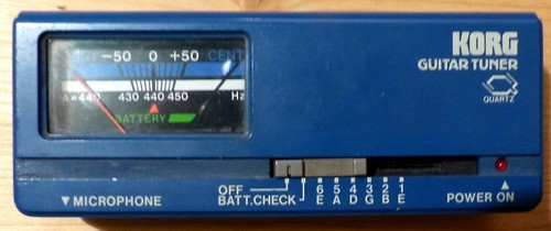 Korg gitarrentuner 6j - gitarrentuner, gt-6j
