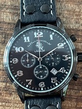 Herrenuhr Grafenberg, Salvador Dali, Neu, Farbe, Schwarz Datum, Anzeige