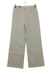 H&M Baggy Pants Damen Hose Gr. DE 44 wollweiß Casual-Look