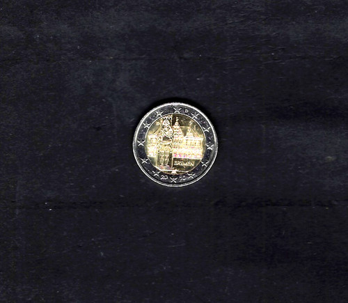 Euro münze brd 2010 - münze, d