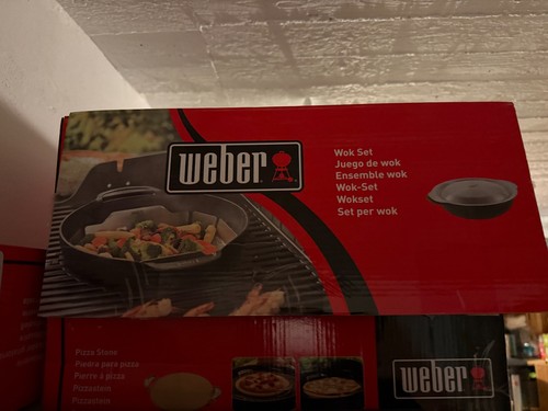 Weber wok set - weber, wok-set