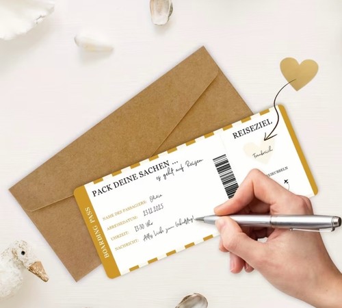 Reise gutschein flugticket - reise,