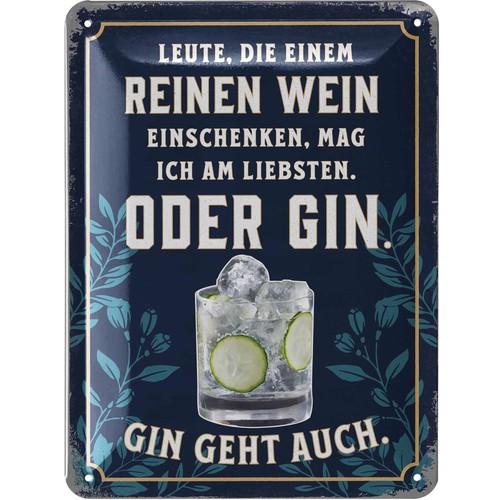 Blechschild retro bar schild - retro,