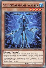 YuGiOh Schicksalsdame Wasser OP11-DE016 Common Excellent unl.