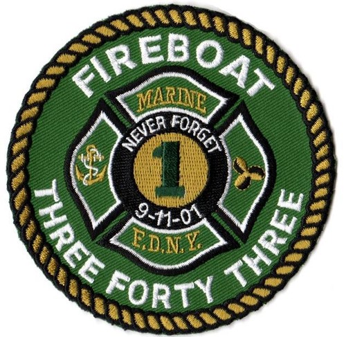 Company patch fire dept - fire, new