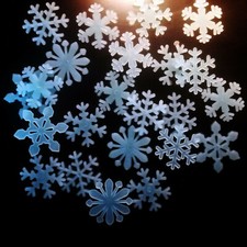 Leuchtende Schneeflocken