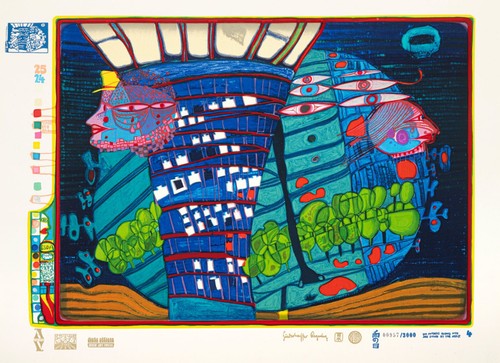 Friedensreich hundertwasser - friedensreich,