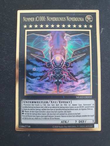 Mged de032 nummer - yu-gi-oh!,