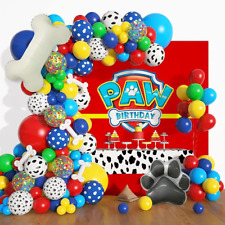 Paw Patrol Luftballon Girlande Party Dekoration Set Kindergeburtstag 141tlg.