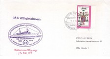Schiffspost MS Wilhelmshaven