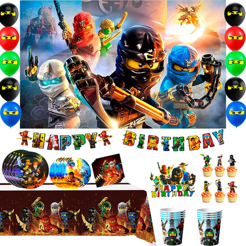 Lego ninjago party set - lego,