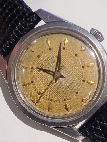 Vintage favre leuba - leuba, herren