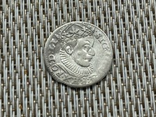 3 Gröscher Riga  1589 Polen -  Silber Poland  W/25/2090