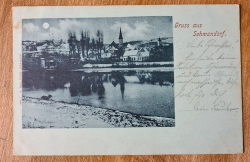 Schwandorf 1908 postkarte - schwandorf,