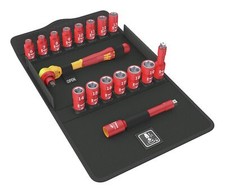 Wera Zyklop Steckschlüssel-Garnitur 3/8" 17-teilig ZYKLOP VDE - 05004970001