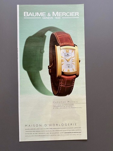 Baume mercier hampton - baume, &