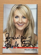 Frauke Ludowig - RTL - Autogrammkarte original signiert - #41043