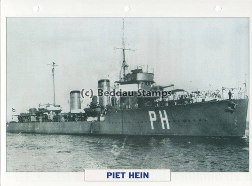 1927 hnlms piet hein van - 1927, gent