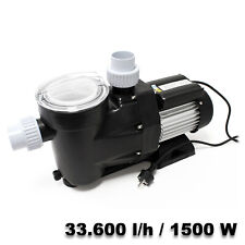 WilTec Poolpumpe 33600 l/h