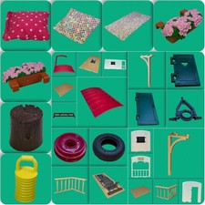 Schleich 42593 Wohnwagen Caravan Ersatzteile & Zubehör  zum Auswählen #S11