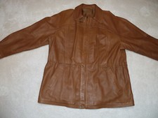 Schöne Elch Leder Jacke