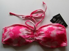 Bikini Oberteil BH pink weiß