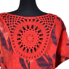 Damen Kleid Long Sommer Leinen