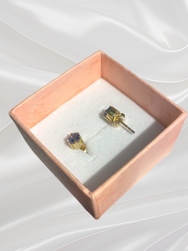 Tansanit ohrstecker 585 - ohrstecker,