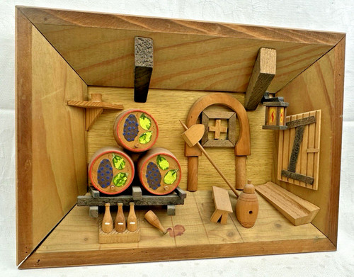Ddr erzg holzkunst 3d - ddr,