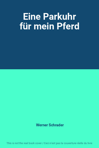 Eine parkuhr für - eine, mein