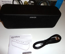 Anker SoundCore Boost Bluetooth-Lautsprecher.
