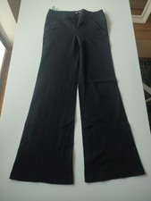Damen Stoffhose Gr. 38 Schwarz