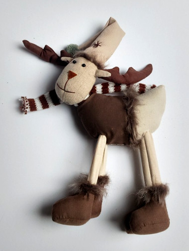 Elch weihnachtsfigur mit - -,