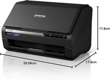 Epson Fastfoto FF-680W KABELLOSER Foto- & Dokumentenscanner Schwarz Blatteinzug