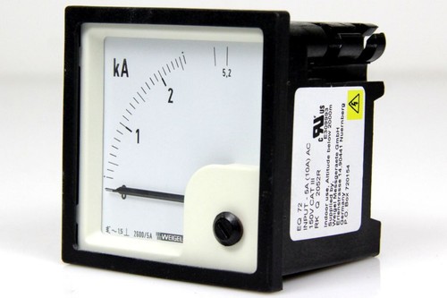 Weigel analog ampermeter - weigel,