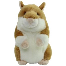Teddy-Hermann Süßer Hamster Kuscheltier 16cm Gebraucht