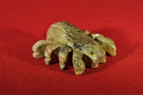 *Specksteinfigur*Spinne*Peru*K
