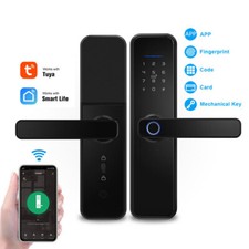 Elektronisches Türschloss Fingerabdruck Smart Türöffner Secuentry Lock Mit App