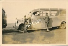 Foto WK II Polen LKW Bus ausgestopfter Vogel  von Piatygoszk E1.47