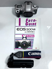 Canon EOS 500N / 35mm Analog Spiegelreflexkamera - Schwarz / nur Gehäuse