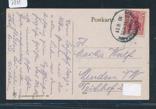 7805 bahnpost ovalstempel - 7805),