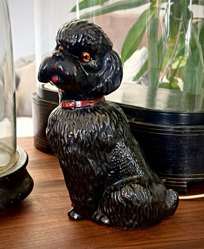 Vintage pudellampe schwarz - pudellampe,