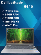 Dell Latitude 5540 i7-1370P 64GB RAM 512GB SSD 15,6 FullHD IPS Win11 #8