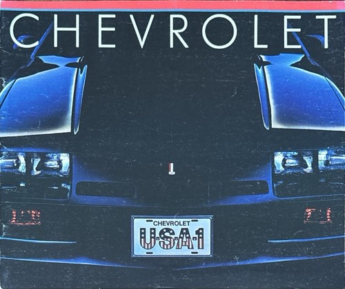 Chevrolet gesamt prospekt - gesamt, 1983