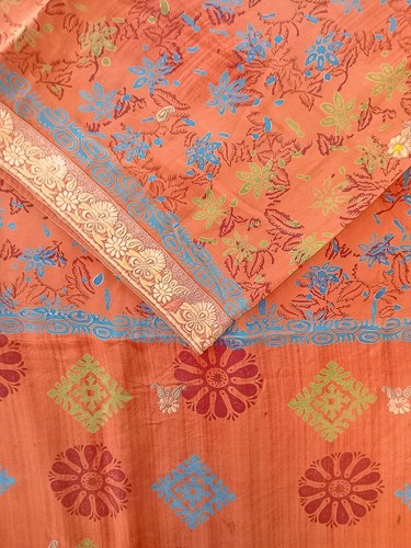 Reine krepp seide sari - reine,