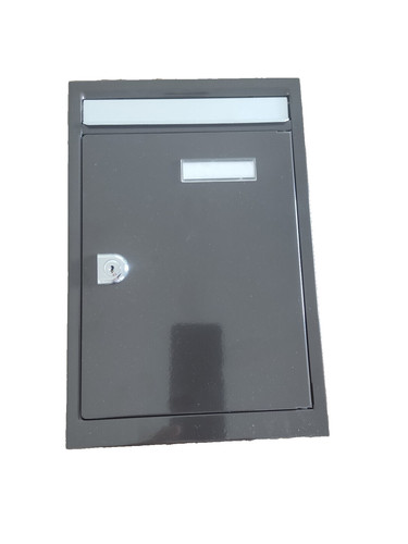 Briefkasten aus stahlblech - briefkasten,
