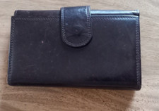 Damen Portemonnaie Geldbörse braun echt Leder