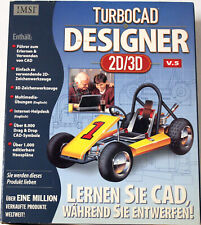 RARITÄT - IMSI TurboCAD 5 Designer 2D/3D - Windows - Deutsch
