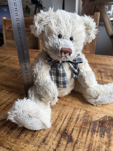 Sunkid teddybär weiß 23cm - weiß,