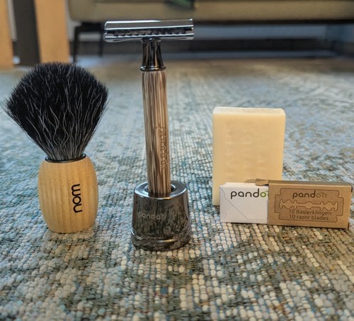 Zero waste rasier set - zero,